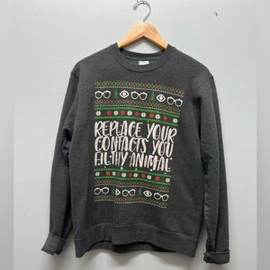 2nd listing - Xmas sweater eye doctor